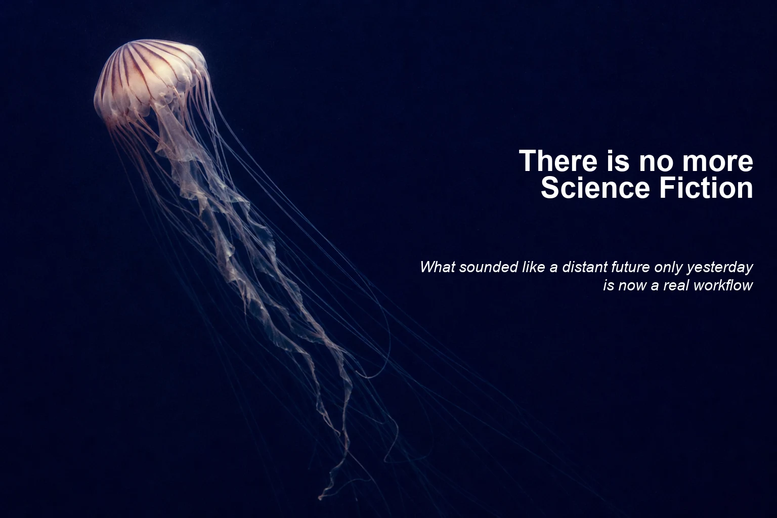 There is no more Science Fiction — English